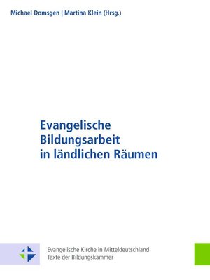 cover image of Evangelische Bildungsarbeit in ländlichen Räumen